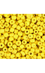 Seed beads 8/0 (3mm) Cyber yellow